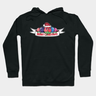 Berry Christmas (White Banner) Hoodie